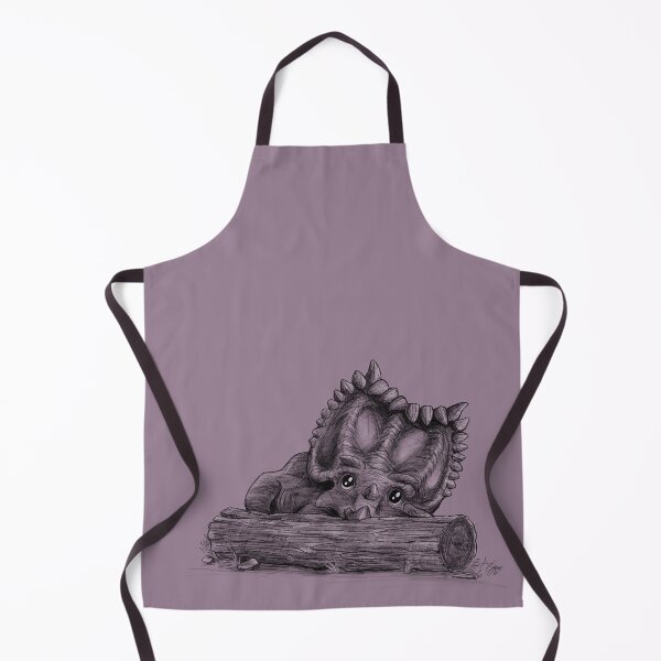 Item preview, Baby Kosmoceratops says peek-a-boo designed and sold by bluehippopress.