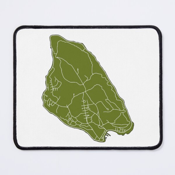 Item preview, Map of Mackinac Island designed and sold by Corrie Mick.
