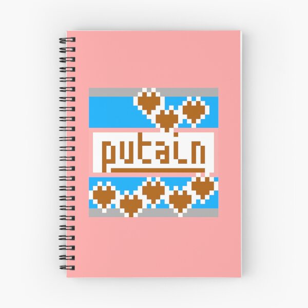 Item preview, Putain - lovely pixelated French  designed and sold by MercrediCanon.