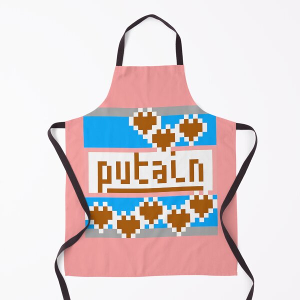 Item preview, Putain - lovely pixelated French  designed and sold by MercrediCanon.