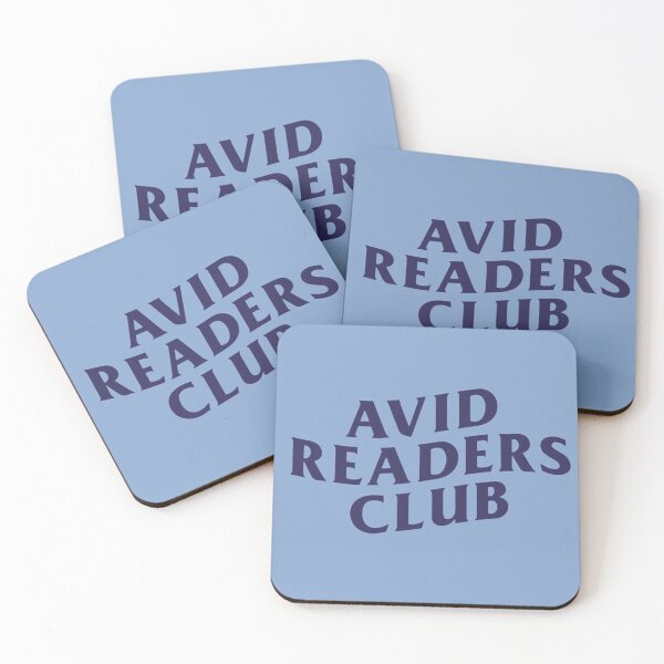 Item preview, avid readers club book design designed and sold by daisyfrances.