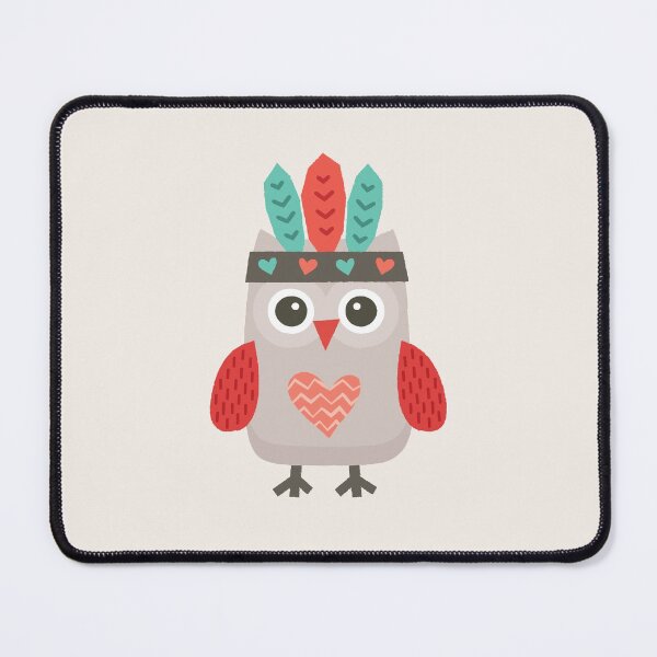 Item preview, Hipster Owlet on Cream designed and sold by Daisy Beatrice.