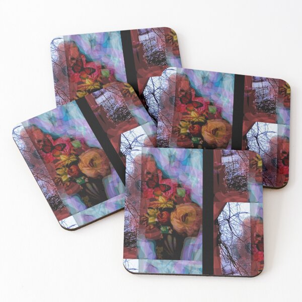 Item preview, Deep Rich Tones Floral & Branches Digital Art By Cathy Valley Design designed and sold by EarthArtDesigns.