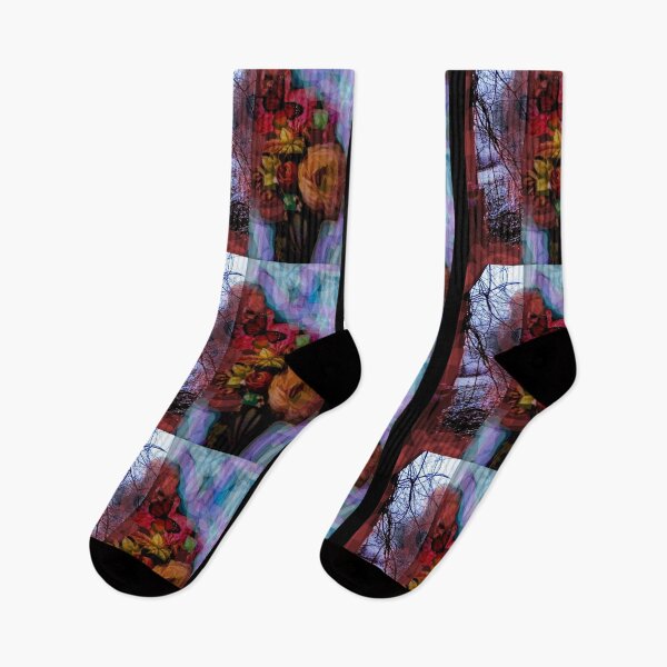 Item preview, Deep Rich Tones Floral & Branches Digital Art By Cathy Valley Design designed and sold by EarthArtDesigns.