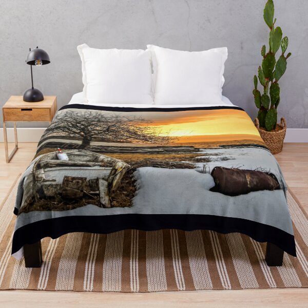 Item preview, Sunrise with the snowstorm coming designed and sold by LindaCPhoto.