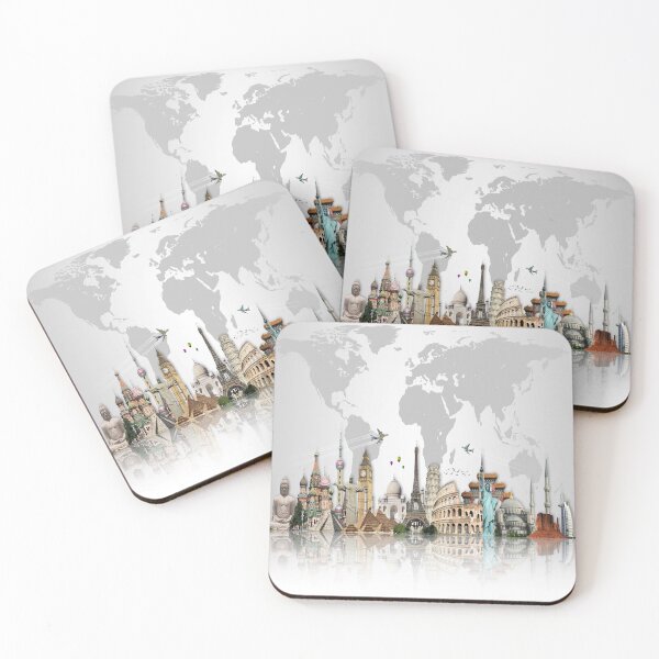 Item preview,  Around the World in 30 Seconds. Monuments Around the World  designed and sold by Athena Milonas.