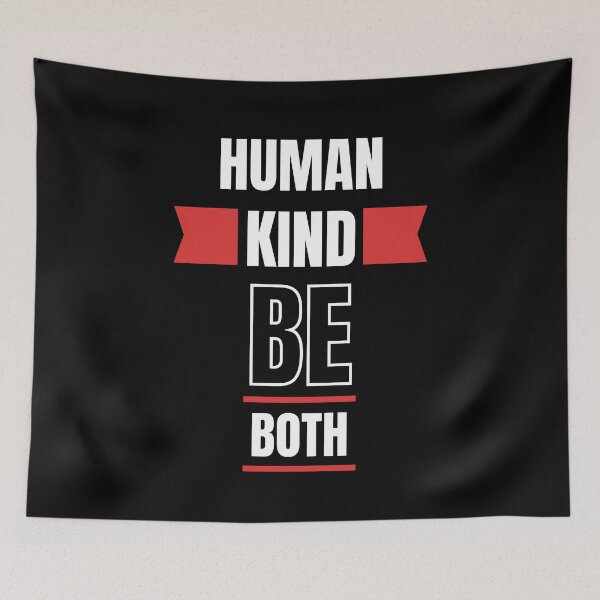Item preview, Human Kind Be Both designed and sold by 2ModernHippies.