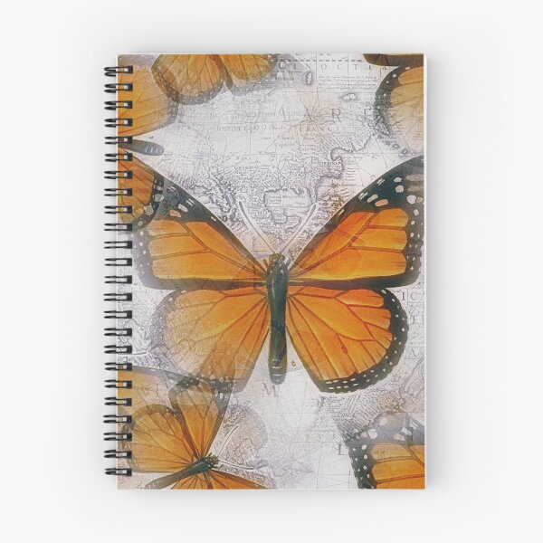 Item preview, ORANGE  BUTTERFLIES designed and sold by Kwayako.