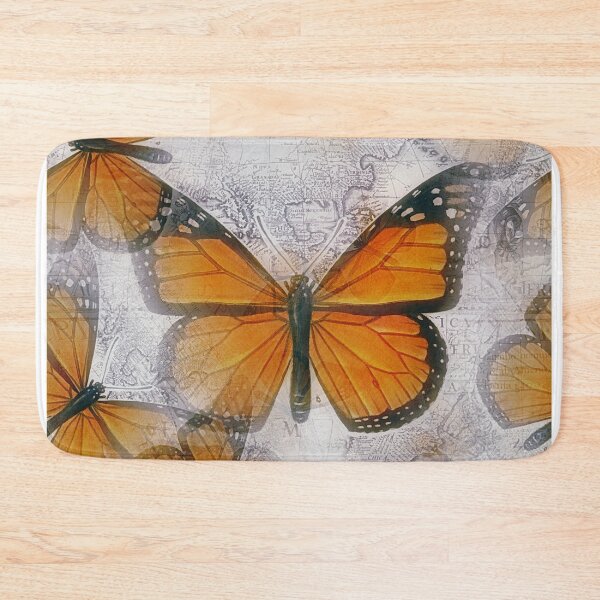 Item preview, ORANGE  BUTTERFLIES designed and sold by Kwayako.