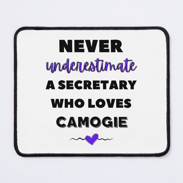Item preview, Never underestimate a secretary who loves camogie designed and sold by TheGreenGoat.
