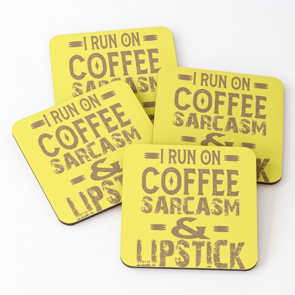 Item preview,    coffee and sarcasm small  designed and sold by Bachirdz.
