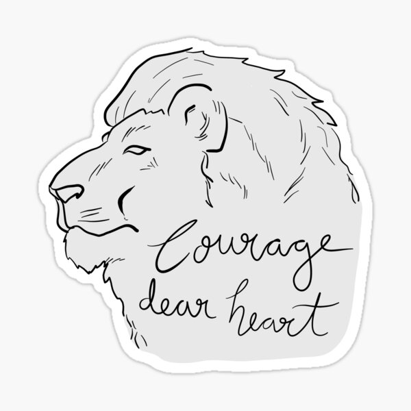 Courage Dear Heart Aslan PNG File Chronicles of (Download Now) 