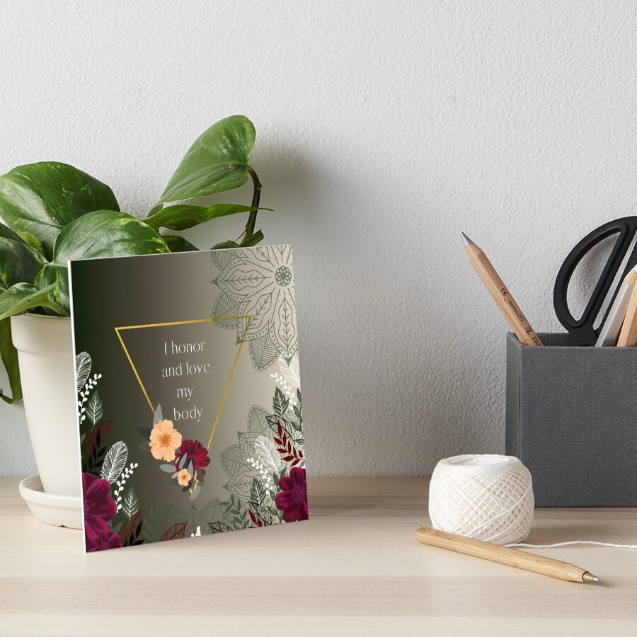 Item preview, Art Board Print designed and sold by embodiedg.