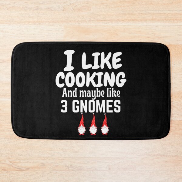 Item preview, i like cooking and maybe like 3 gnomes designed and sold by salahnewdesign.