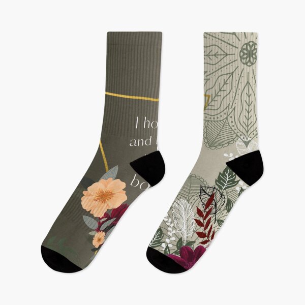 Item preview, Red Green and Gold I Honor and Love My Body Embodiment Affirmation with Flowers designed and sold by Embodied Goddesses.