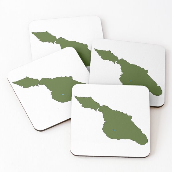 Item preview, Santa Catalina Island Map designed and sold by Corrie Mick.