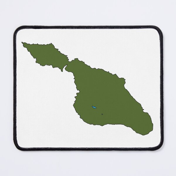 Item preview, Santa Catalina Island Map designed and sold by Corrie Mick.