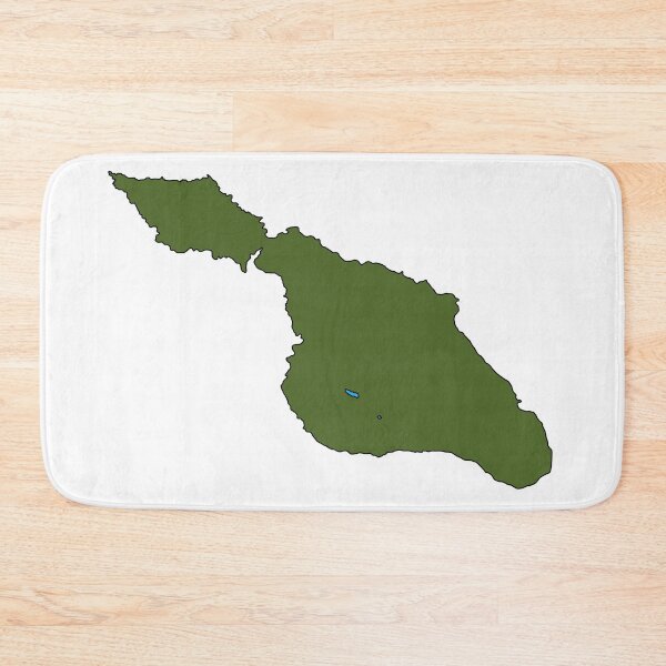 Item preview, Santa Catalina Island Map designed and sold by Corrie Mick.