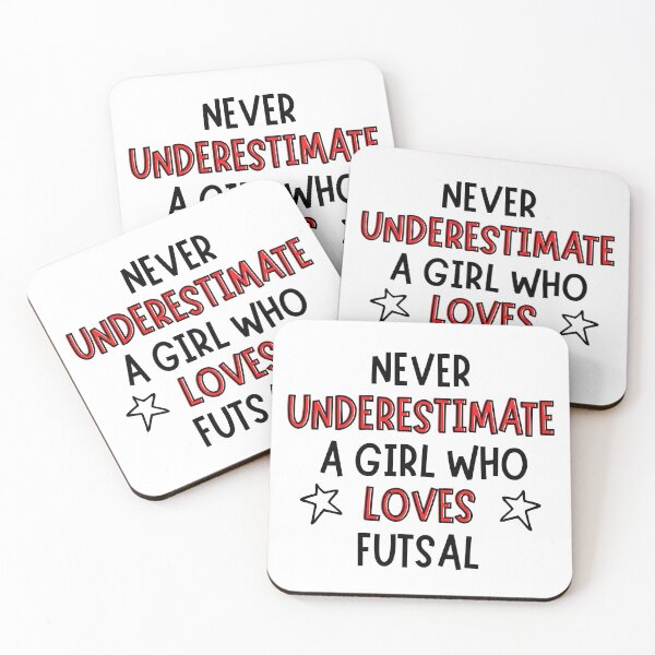 Item preview, Never underestimate a girl who loves futsal designed and sold by TheGreenGoat.