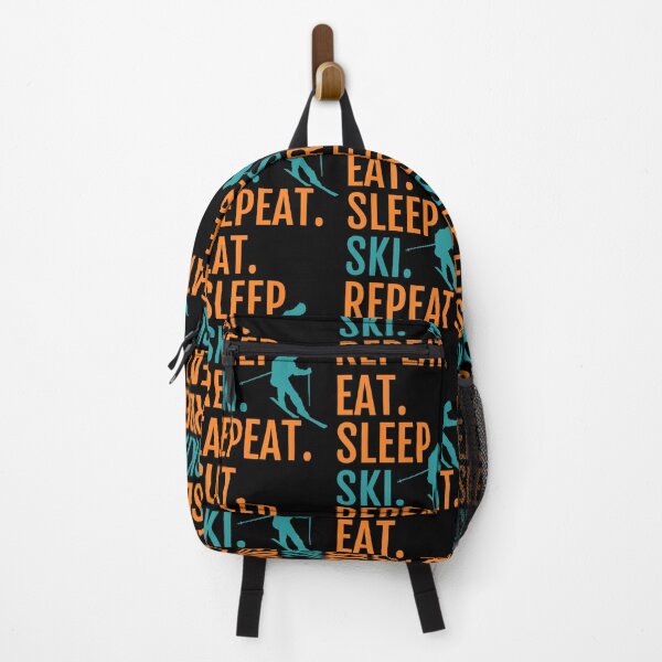 Item preview, Eat Sleep Ski Repeat Skiing designed and sold by TKsTees.