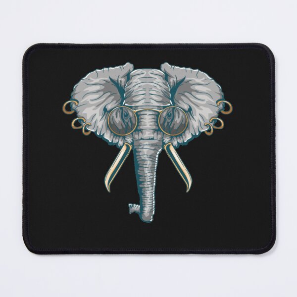 Item preview, Vintage Elephant with Pierced Ears designed and sold by StarcyWol.