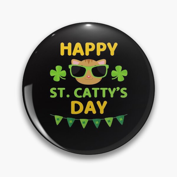 Item preview, Funny St. Paddy Shenanigans Happy St. Catty's Day designed and sold by MagicSD Designs.