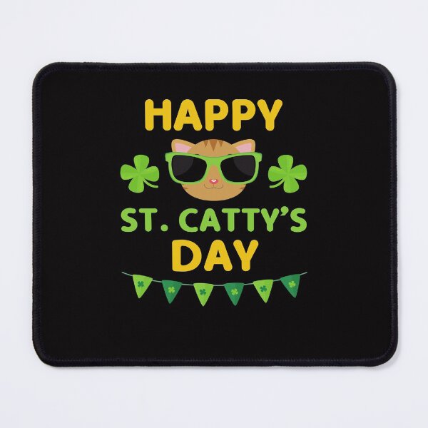 Item preview, Funny St. Paddy Shenanigans Happy St. Catty's Day designed and sold by MagicSD Designs.