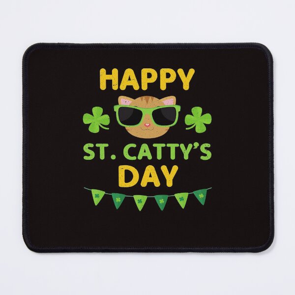 Item preview, Funny St. Paddy Shenanigans Happy St. Catty's Day designed and sold by MagicSD Designs.