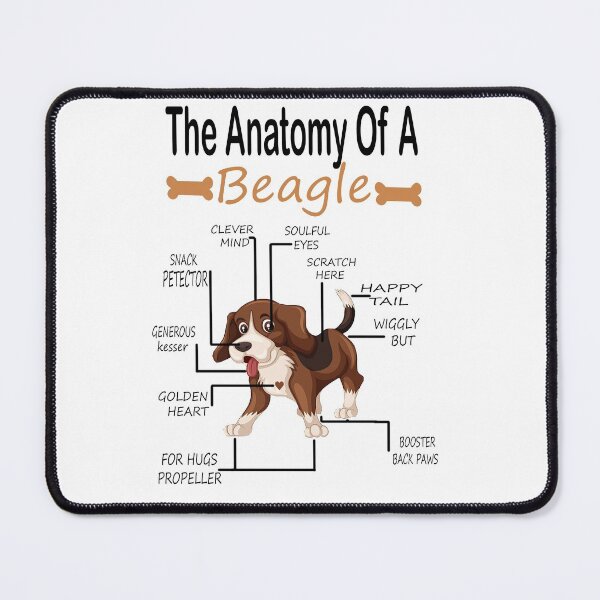 Item preview, The Anatomy Of A Beagle Dog designed and sold by boyastore.