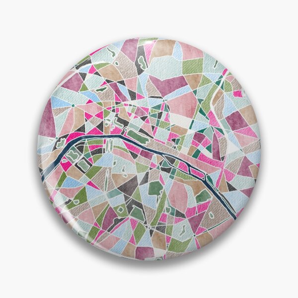 Item preview, Paris Map designed and sold by MarcyBrennanArt.