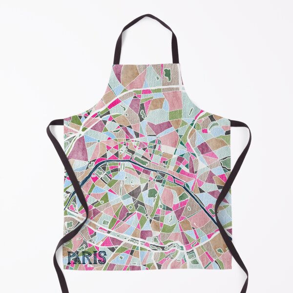 Item preview, Paris Map designed and sold by MarcyBrennanArt.
