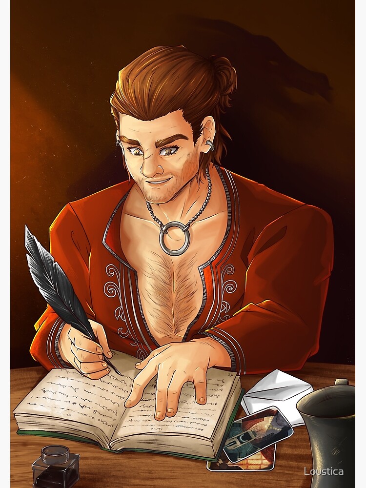 "Varric Tethras Storyteller, Rogue, Viscount of Kirkwall and totally tag along