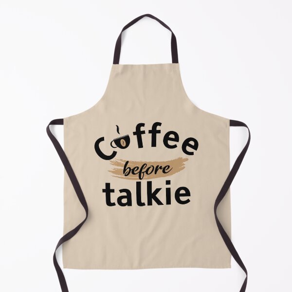 Item preview, Coffee before talking - Funny coffee quotes - Coffee lovers gift for international coffee day designed and sold by Alice-Elgawi.