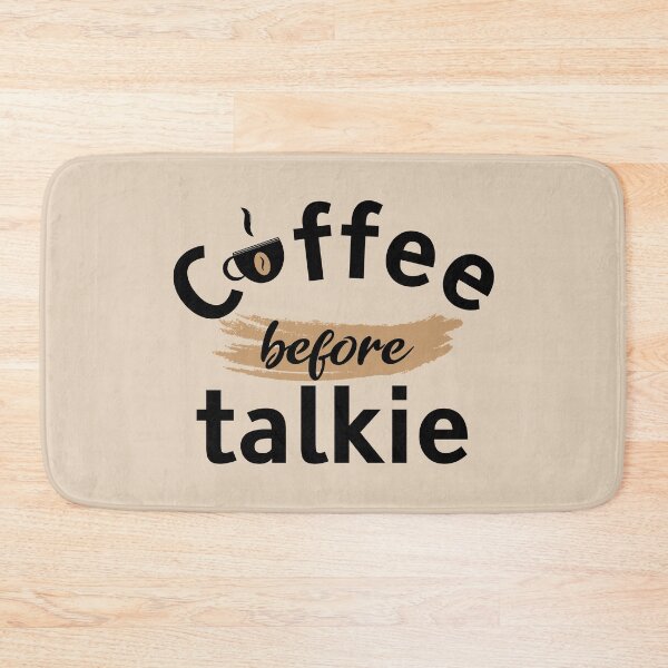 Item preview, Coffee before talking - Funny coffee quotes - Coffee lovers gift for international coffee day designed and sold by Alice-Elgawi.