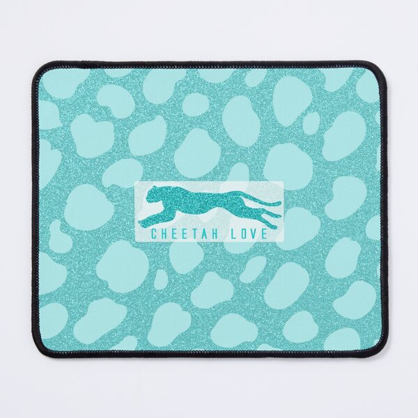 Item preview, Cheetah Love -  Cheetah pattern - Simulated Turquoise Glitters  designed and sold by MagaliC.