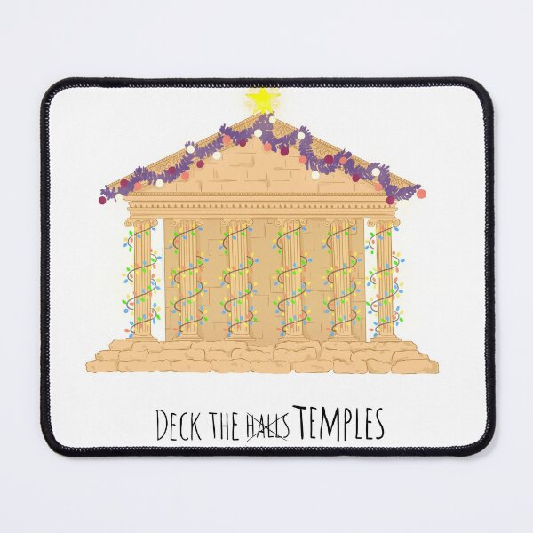 Item preview, Deck the Temples designed and sold by ClassicsForPlebs.