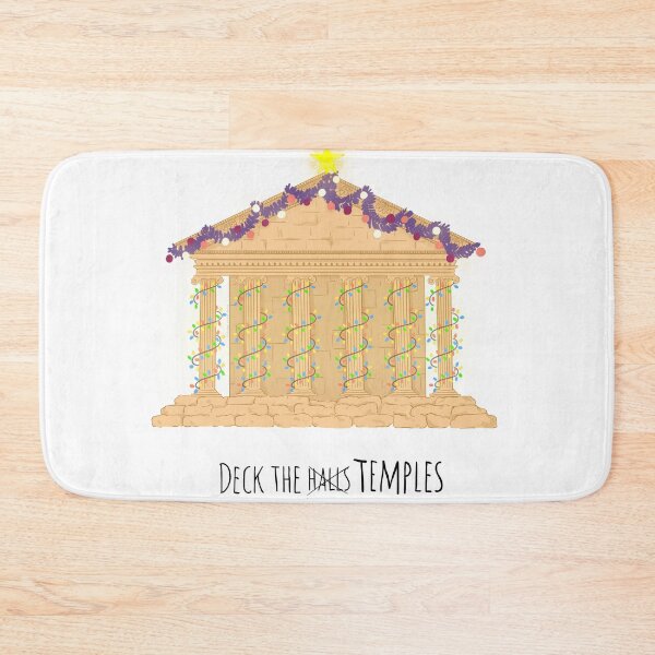 Item preview, Deck the Temples designed and sold by ClassicsForPlebs.
