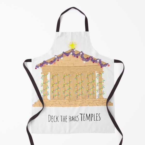 Item preview, Deck the Temples designed and sold by ClassicsForPlebs.
