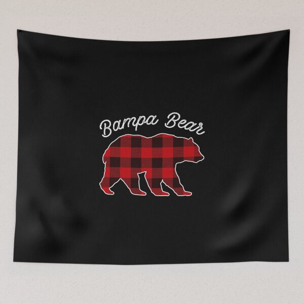 Item preview, Bampa Bear - Red Plaid Christmas Pajama Family Gift designed and sold by DavisHasari.