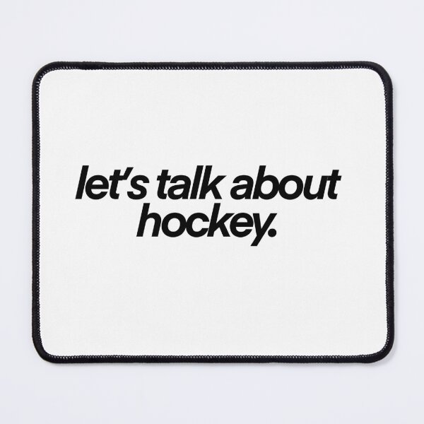 Item preview, let’s talk about hockey  designed and sold by mtayzart.