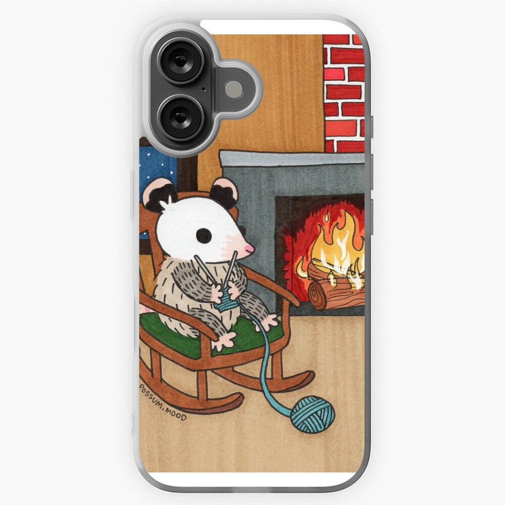 Item preview, iPhone Soft Case designed and sold by possum-mood.
