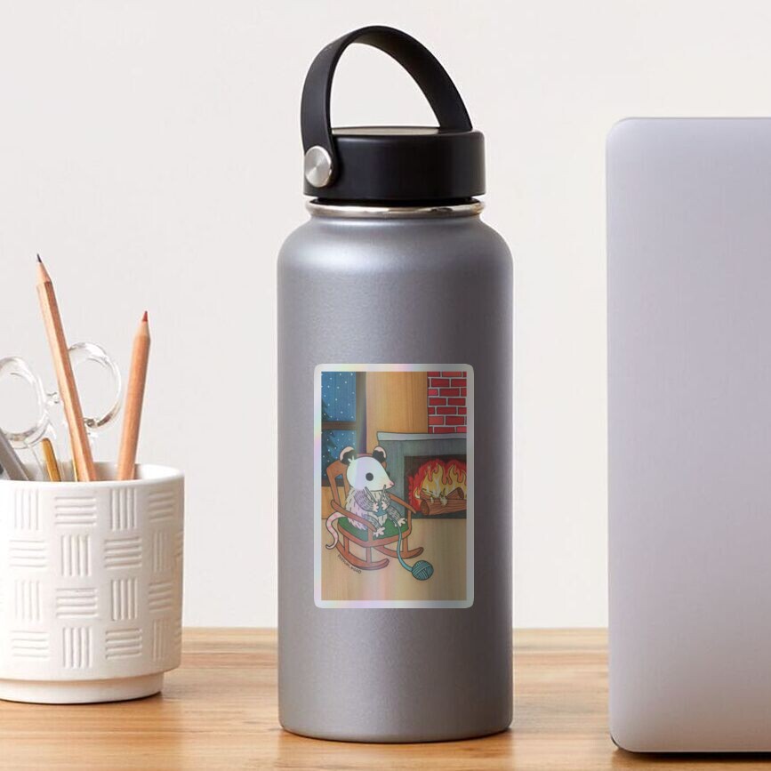 Item preview, Holographic Sticker designed and sold by possum-mood.