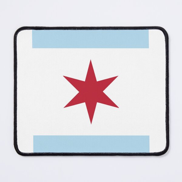Item preview, The Chicagoan (Based on the flag of the City of Chicago) designed and sold by franklinprintco.