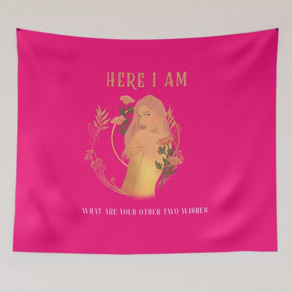 Item preview, HERE I AM WHAT ARE YOU OTHER TWO WISHES BEAUTIFUL WOMAN T-SHIRT designed and sold by BestCoolStuff.
