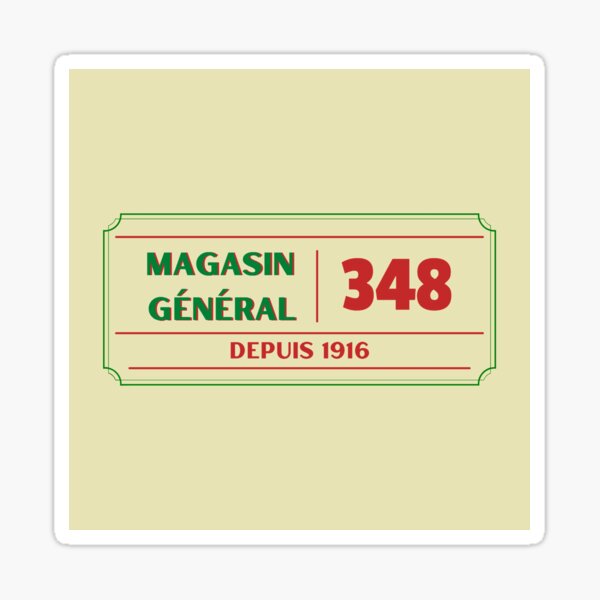 Item preview, Magasin Général 348 designed and sold by Schlicktenstein.