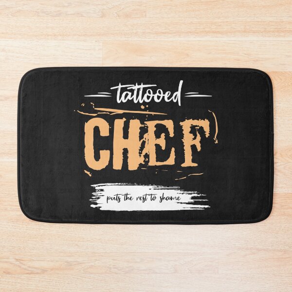Item preview, Tattooed Chef puts the rest to shame. Gift Idea. Chefs/Cooks funny sayings on T-Shirt, Sticker, Poster. designed and sold by funnycolors.