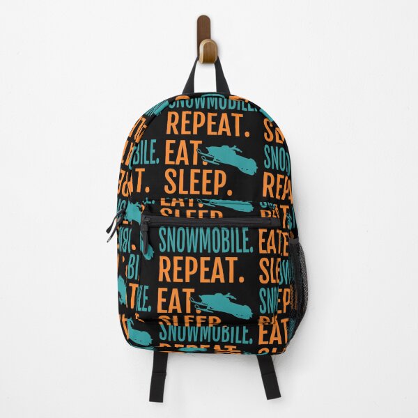 Item preview, Eat Sleep Snowmobile Repeat designed and sold by TKsTees.