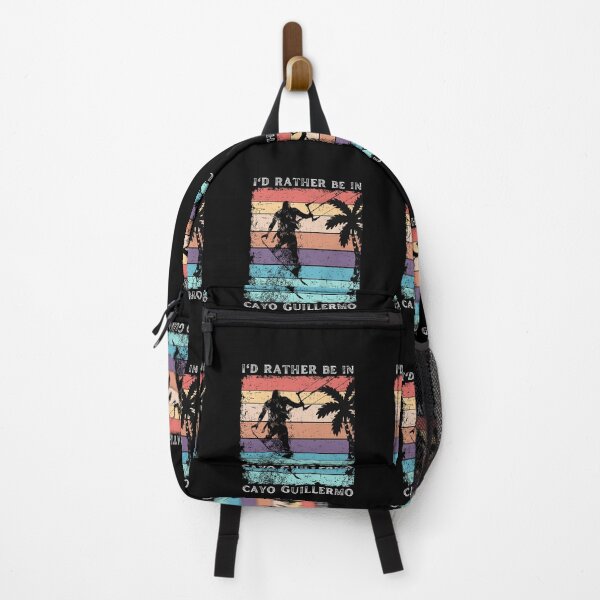 Item preview, I'd Rather Be In Cayo Guillermo, Cuba, Vintage Cuban Sunset, Kite Surfing, Beach Lifestyle, Ocean Waves, Tropical Vacation designed and sold by Sun Sand & Sea Art.