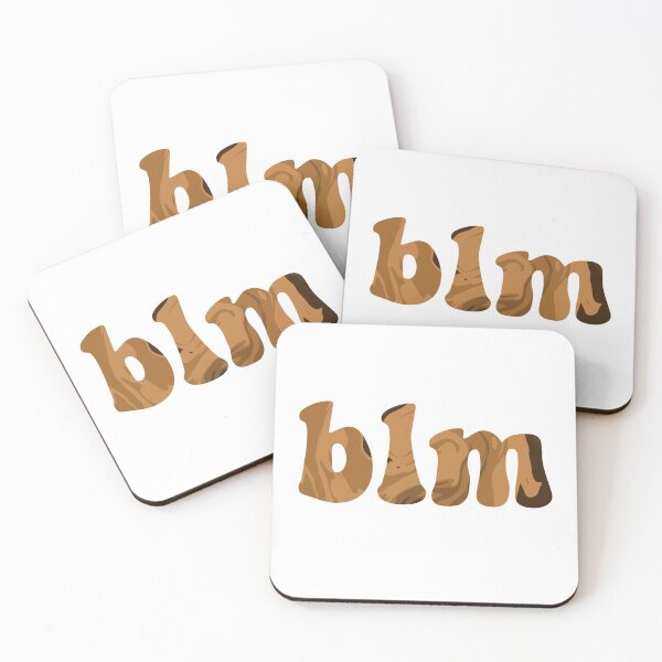 Item preview, blm marbled designed and sold by lilystickers65.
