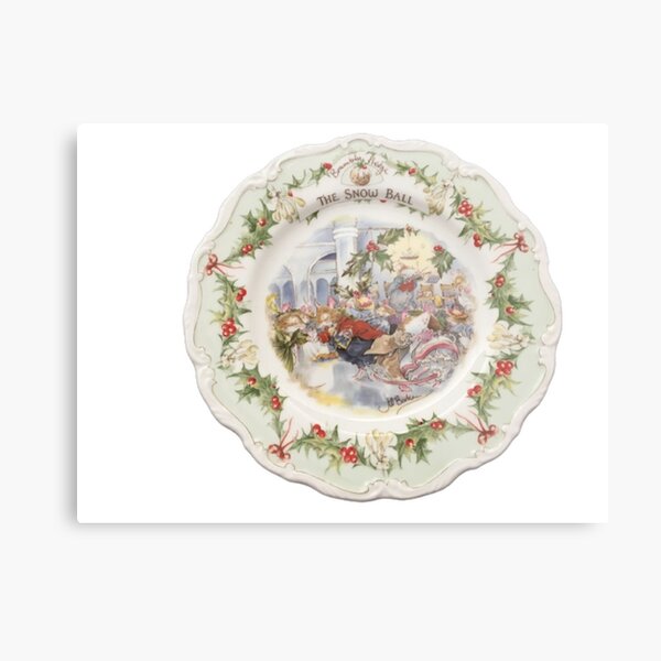 Brambly Hedge Metal Print